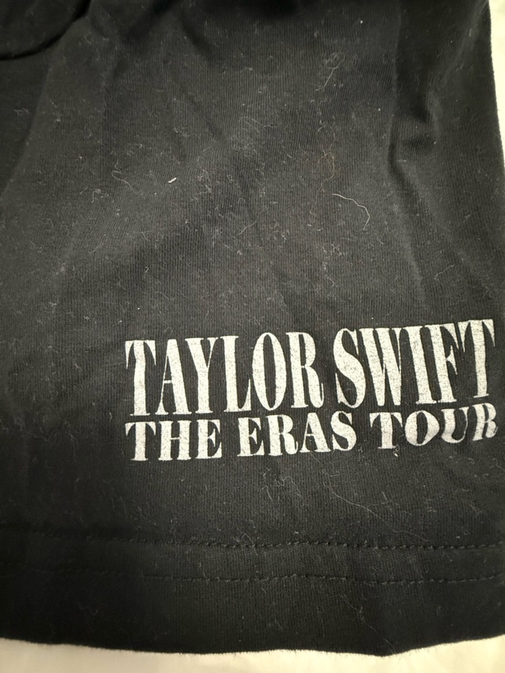 Taylor Swift The Eras Tour 2023 T Shirt Medium Black Official Concert Tee - Picture 6 of 6